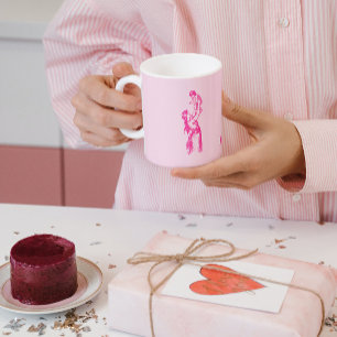 Caneca Feliz primeiro Dia de as mães - É uma menina!