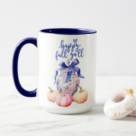 Caneca Feliz Queda Vocês Todos Pumpkin | Barra de Gengibr