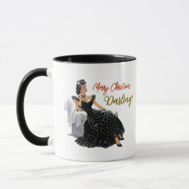 Caneca Feliz Querido de Natal (Personalizado)