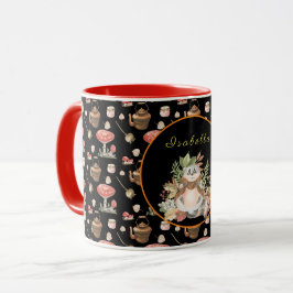Caneca Feliz Raccoon Personalize Texto e Cor