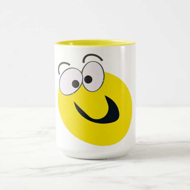 Caneca Feliz Rosto de Giggles (Centro)