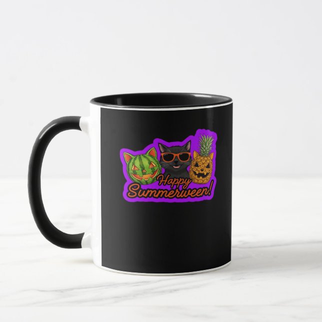 Caneca Feliz verão! Clássica (Esquerda)