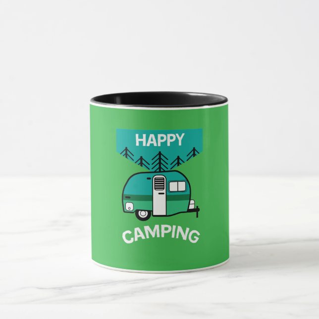 Caneca Felizes Campos | Caravana | Travesseiro decorativo (Centro)