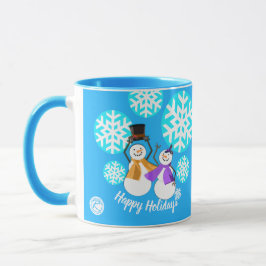 Caneca FELIZES HOLIDAYS | Amigos de inverno |