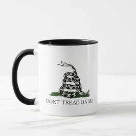 Caneca Felpudo Express® Classic Gadsden Flag Black-White