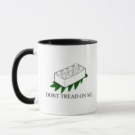 Caneca Felpudo Express® Gadsden Flag Piada Black-White