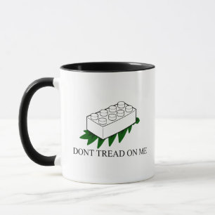 Caneca Felpudo Express® Gadsden Flag Piada Black-White