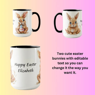 Caneca Felz pascoa Elizabeth