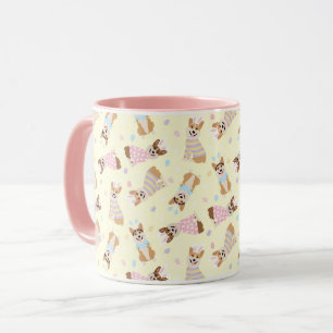 Caneca Felz pascoa Pembroke Welsh Corgi