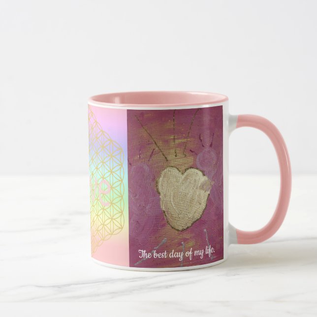 Caneca feminine oneness Tasse (Direita)
