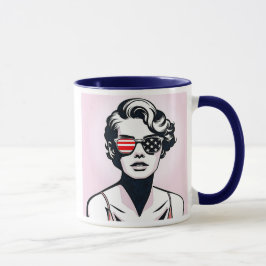Caneca Femme au style US.