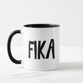 Caneca Fenda de cafés suecas de Suecia Fika