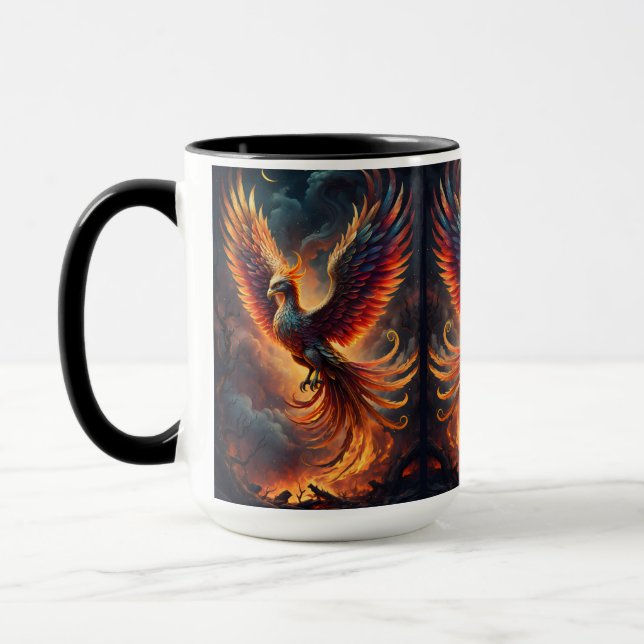 Caneca Fênix Ascendente (Esquerda)
