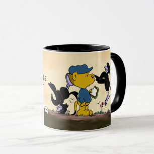 Caneca Ferald e o bastão de corvos