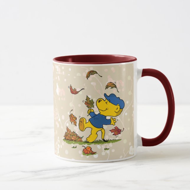 Caneca Ferald Entre O Outono Deixa Mug (Direita)