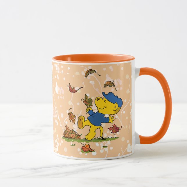 Caneca Ferald Entre O Outono Deixa Mug (Direita)