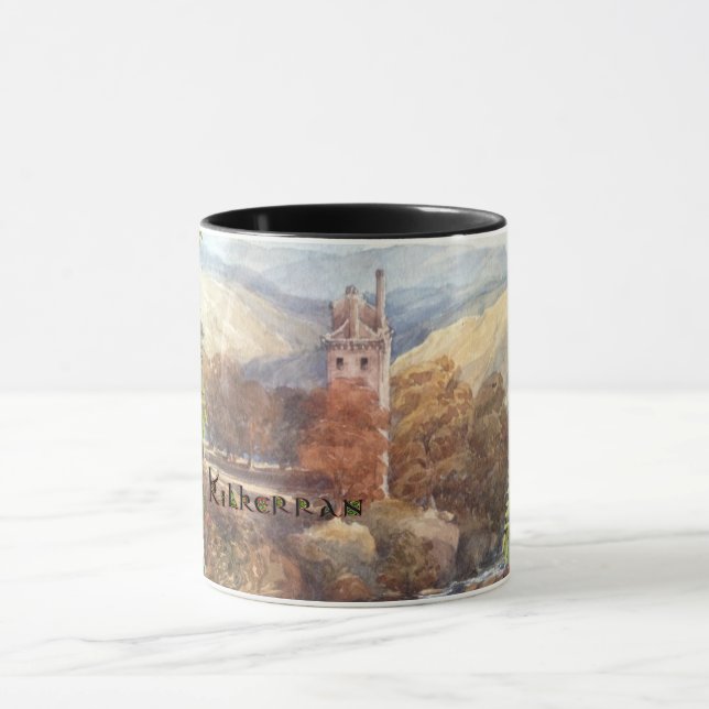 Caneca Ferguson Clan Old Kilkerran Castle Mug (Centro)