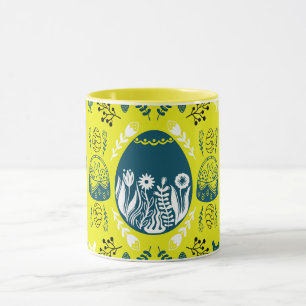 Caneca Feriado de abril de páscoa