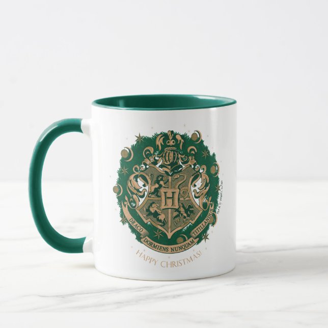Caneca Feriado de férias de repouso verde HOGWARTS™ (Esquerda)