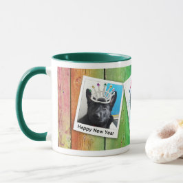 Caneca Feriado de inverno de German shepherd preto 11, ZK