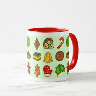Caneca Feriado Fazendo Café Natal Cookies Xmas