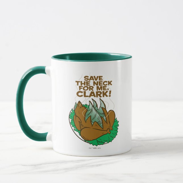 Caneca Férias de Natal | Salve o pescoço para mim, Clark! (Esquerda)