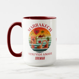 Caneca Férias do Grupo Veni Vidi Amavi em Marrocos MARAKK