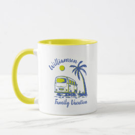 Caneca Férias familiares personalizadas