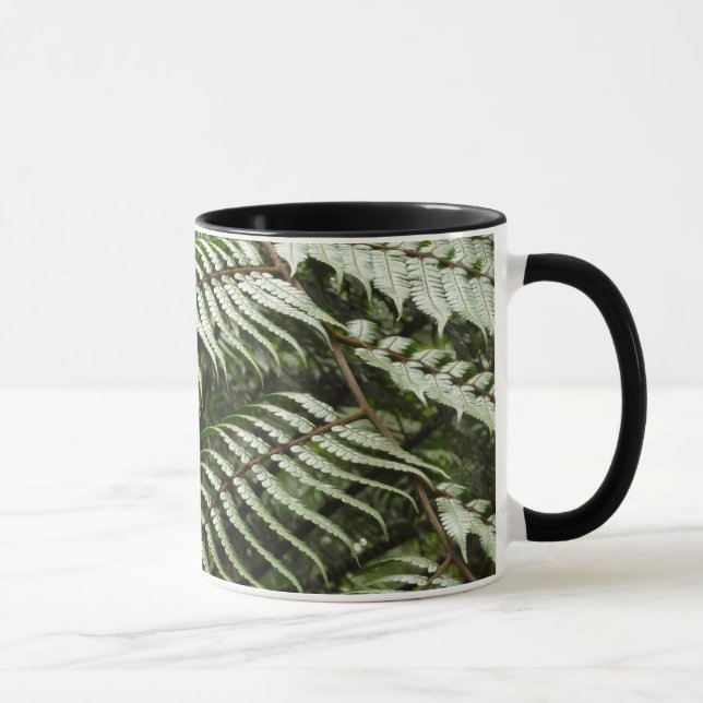 Caneca Fern Fronds II Dark Green Nature (Direita)