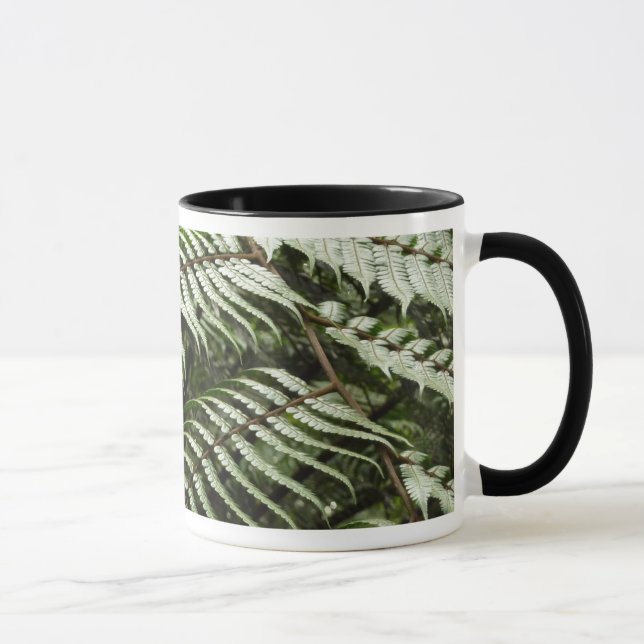 Caneca Fern Fronds II Dark Green Nature (Direita)