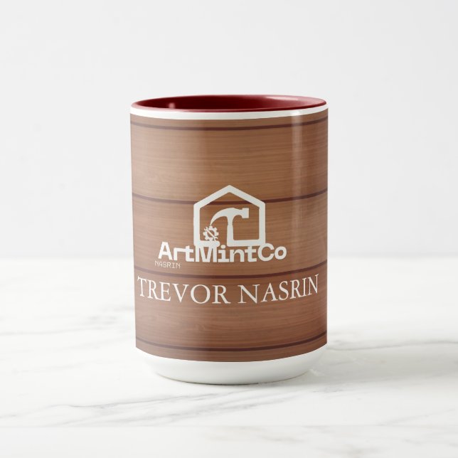 Caneca Ferramentas de Carpinteiro e Manutenção de Constru (Centro)