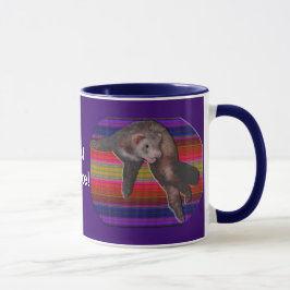 Caneca Ferret Mug dançante