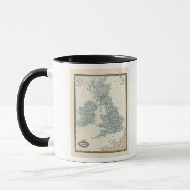 Caneca Ferrovia e Canais das Ilhas Britânicas (Esquerda)