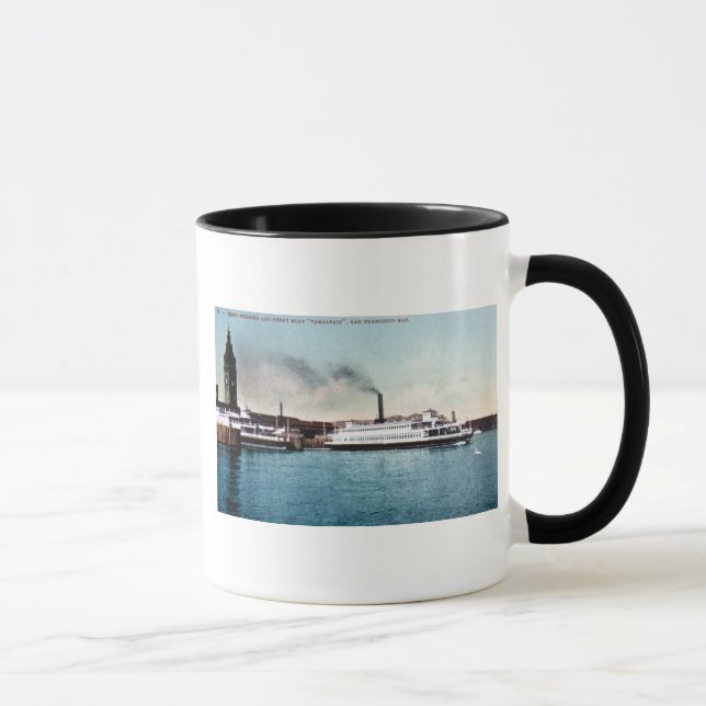 Caneca Ferryboat Tamalpais, San Francisco Bay (Direita)