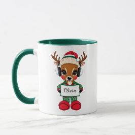 Caneca FESNatal Reindeer Holiday Mug