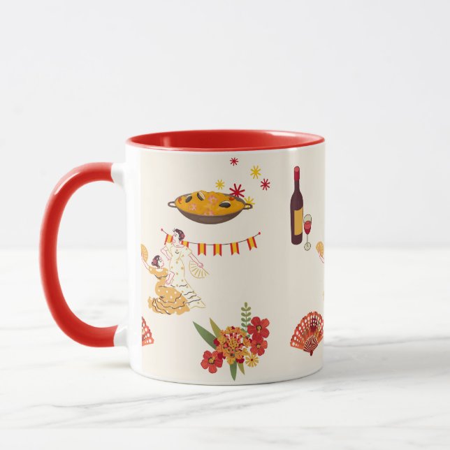 Caneca Festa ao Estilo Espanhol (Esquerda)