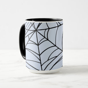 Caneca Festa de Halloween da Bruxa Assustadora, Teias de
