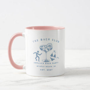 Caneca Festa de Solteira Personalizada Moderna de Fim de