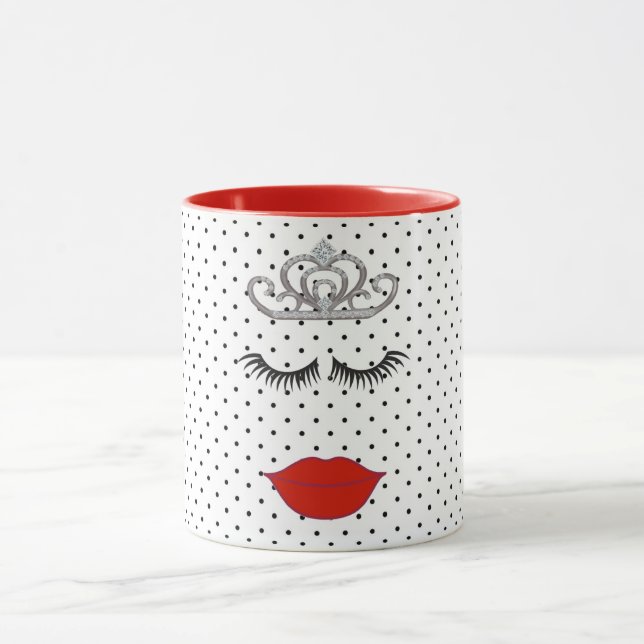 Caneca Festa de Tiara Querida Eu Quero Usar Minha Tiara F (Centro)