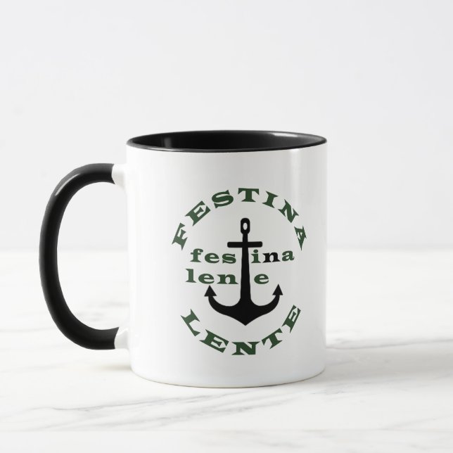 Caneca Festina lente (Esquerda)