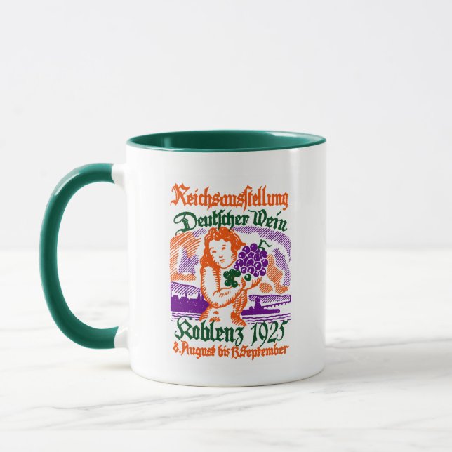 Caneca Festival de vinho alemão de 1925 (Esquerda)