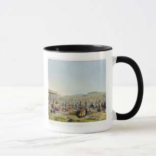 Caneca Festival em Atenas, bar. por J. Rodwell, 1830