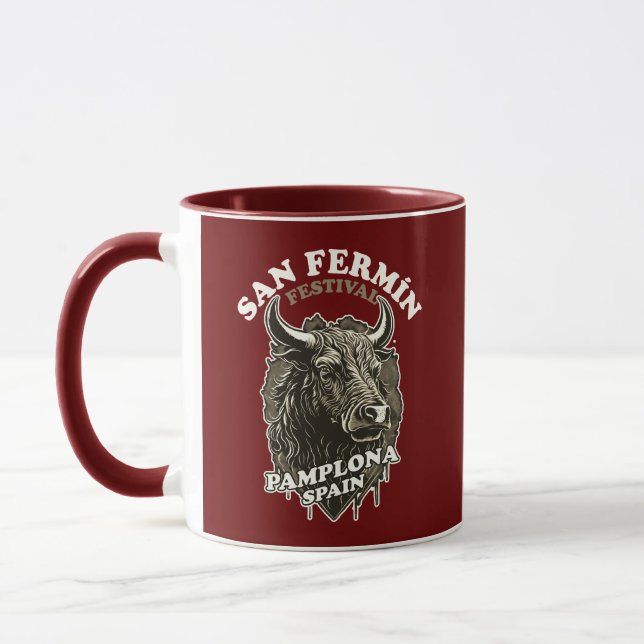 Caneca Festival San Fermin - Corrida Dos Touros (Esquerda)