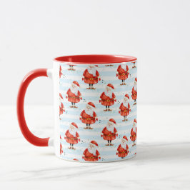 Caneca Festivo Cute Santa Claus