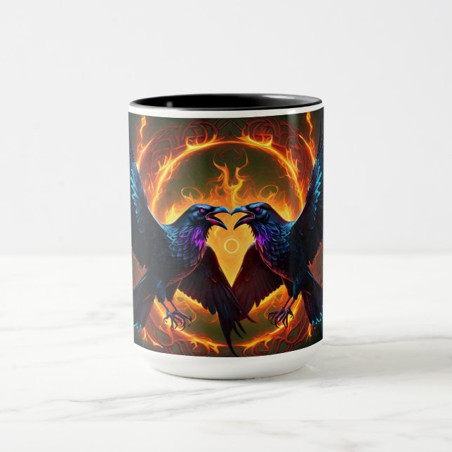 Caneca Fiery Dois Ravens (Centro)