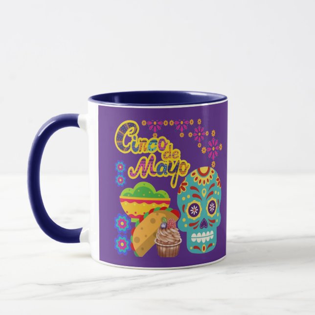 Caneca Fiesta Bloom Fiesta royal purple (Esquerda)