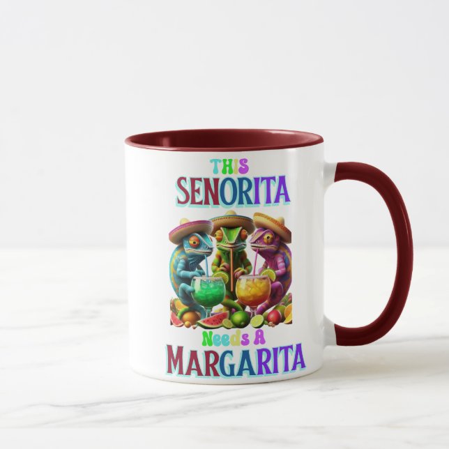 Caneca Fiesta Caliente señorita precisa de margarita (Direita)