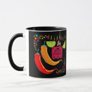 Caneca Fiesta Flame Spirit preto