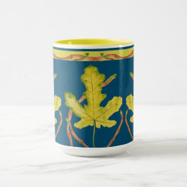 Caneca Fig Folhas em uma Mug Combo