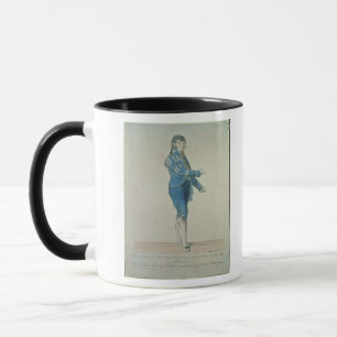 Caneca Figaro, lavadeira para contar Almaviva